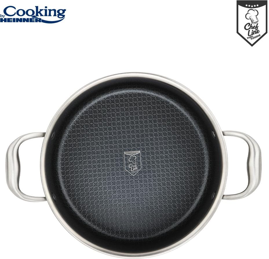 Puodas nerūdijančio plieno su keramikos danga 7L 28x13cm HR-MRK-28 HEINNER