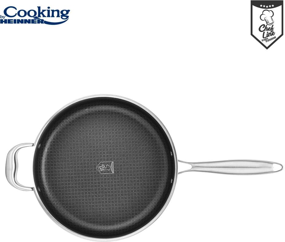 Puodas nerūdijančio plieno su keramikos danga 4.2L 28x7.5cm HR-MRK-28C HEINNER