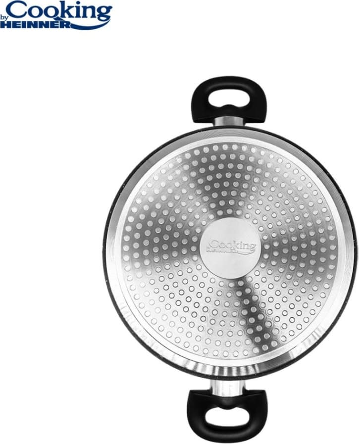 Puodas su dangčiu aliuminio su keramikos danga 2.8L 22x9cm HR-NL-22S HEINNER