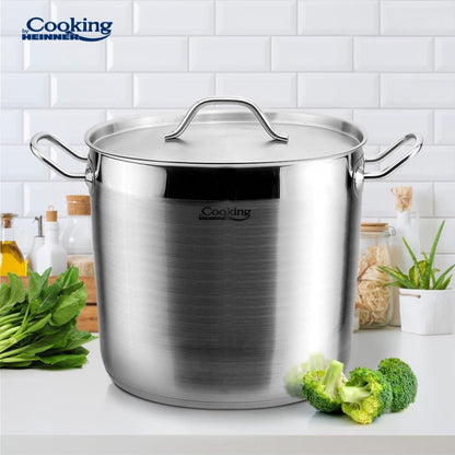 Puodas nerūdijančio plieno su teflono danga 9L 24x20cm HR-RW-090 HEINNER
