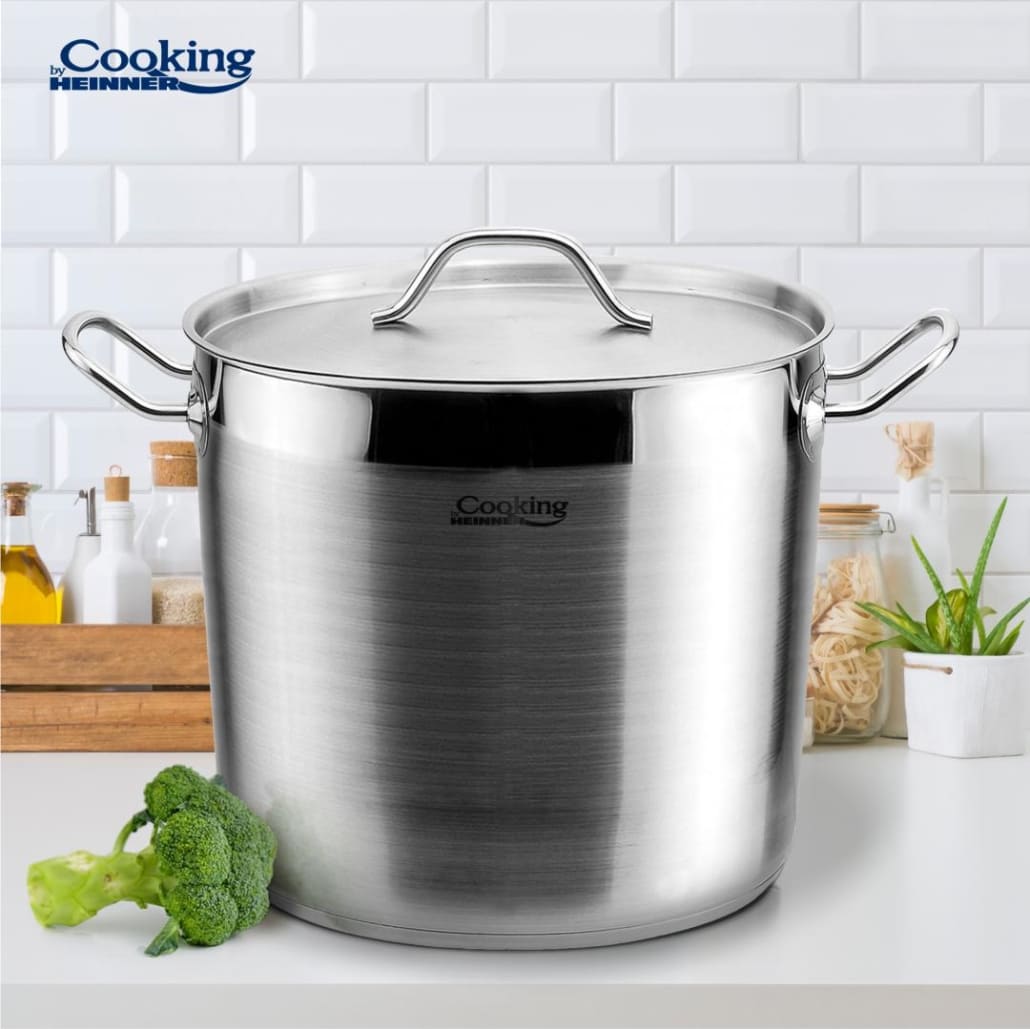 Puodas nerūdijančio plieno su teflono danga 11L 26x21cm HR-RW-11 HEINNER