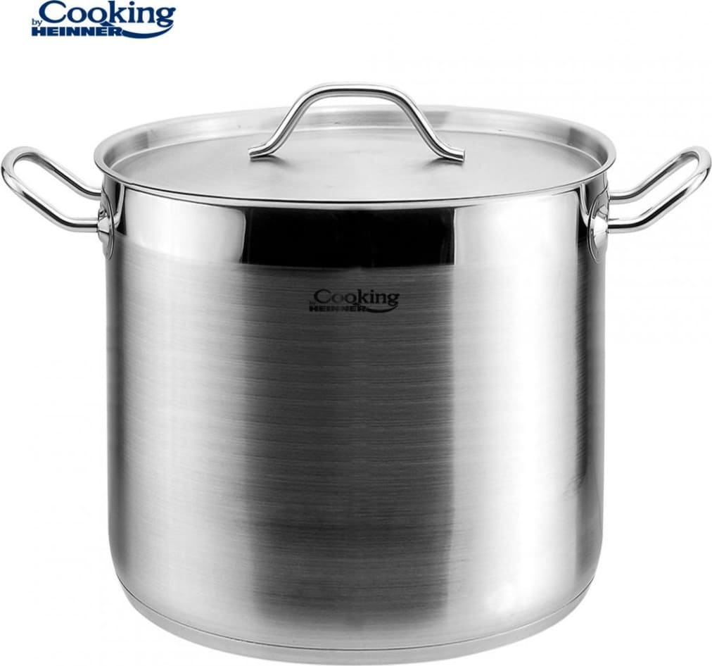 Puodas nerūdijančio plieno su teflono danga 16L 30x23cm HR-RW-16 HEINNER