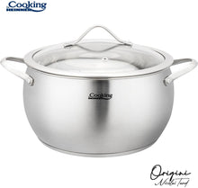 Puodas nerūdijančio plieno su teflono danga 6L 24x13.5cm HR-RW-T06 HEINNER