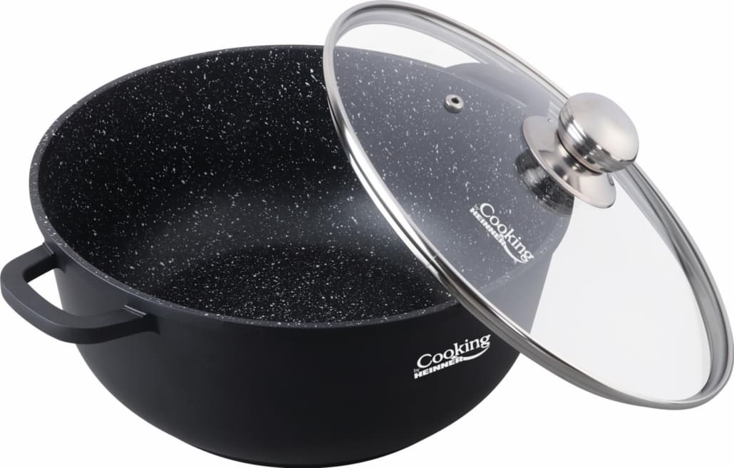 Puodas aliuminio su keramikos danga 13.5L 36x16cm HR-SCO-A0336A HEINNER