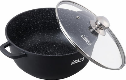 Puodas aliuminio su keramikos danga 13.5L 36x16cm HR-SCO-A0336A HEINNER