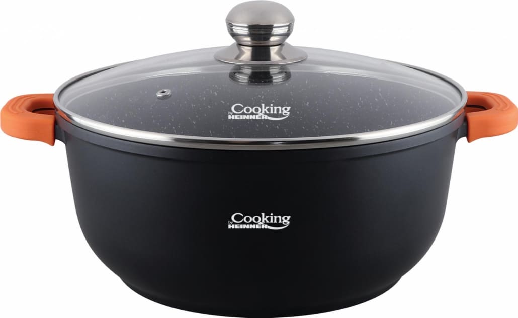 Puodas aliuminio su keramikos danga 13.5L 36x16cm HR-SCO-A0336A HEINNER