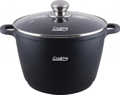 Puodas aliuminio su keramikos danga 10L 28x20cm HR-SCO-A0628A HEINNER