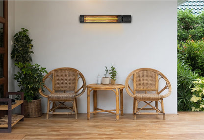 Elektrinis infraraudonųjų spindulių šildytuvas 2000W tvirtinamas prie sienos HR-SD013 HEINNER