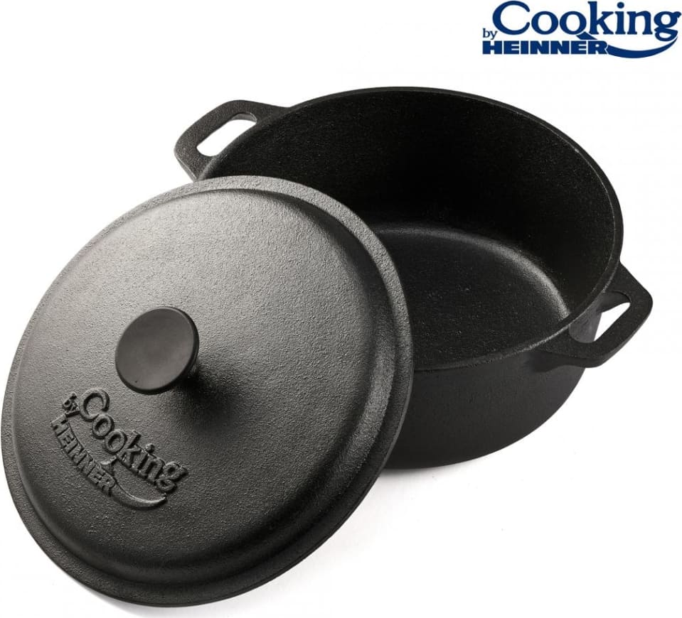 Puodas ketaus 5L 26.4x11cm HR-TNJ-5A26 HEINNER