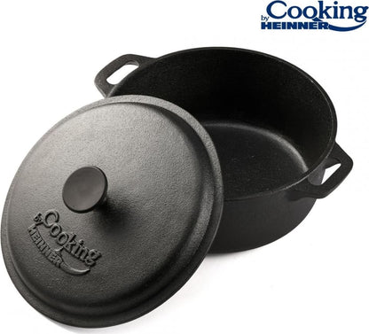 Puodas ketaus 5L 26.4x11cm HR-TNJ-5A26 HEINNER