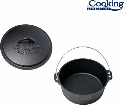 Puodas ketaus 3.5L 25x10cm HR-UNS-SS545 HEINNER