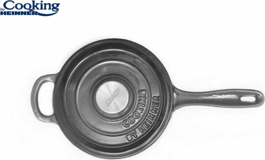 Puodas su dangčiu emaliuoto ketaus 1.8L 19x9cm HR-ZVC-C19 HEINNER