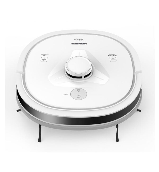 Robotas dulkių siurblys su drėgno valymo funkcija HRVC-M33WH HEINNER