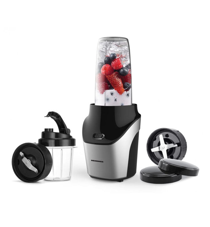 Kokteilinė iš dviėjų indų, BPA-free, 1000W, 1L HSB-T1000SS HEINNER