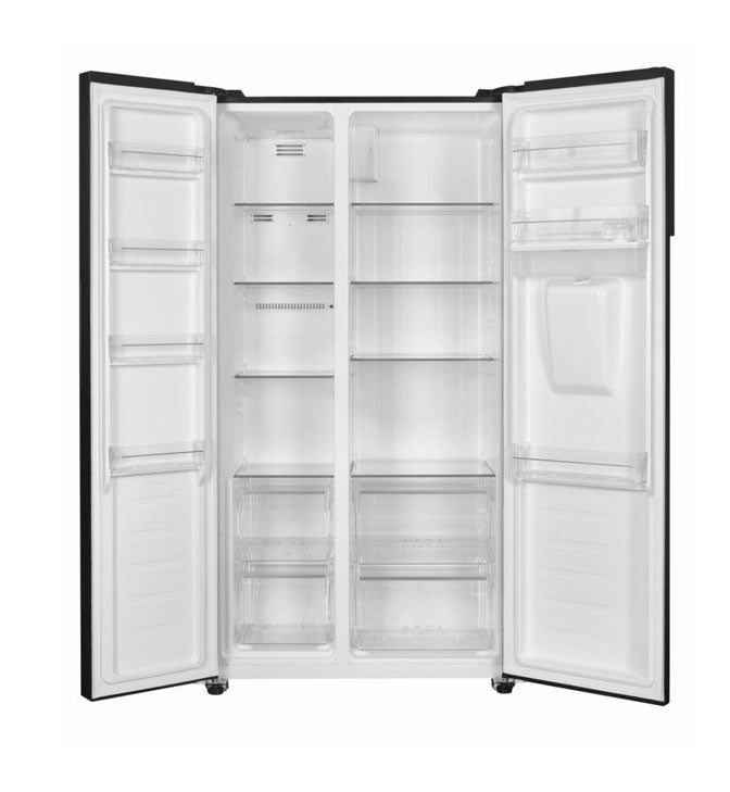 Šaldytuvas dvigubomis durimis No Frost HSBS-H439NFBKWDE++ HEINNER