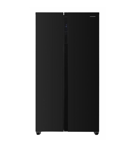 Šaldytuvas dvigubomis durimis No Frost HSBS-H442NFBKE++ HEINNER
