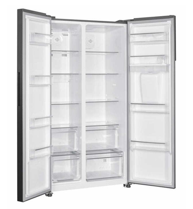 Šaldytuvas dvigubomis durimis No Frost HSBS-HM529NFXWDE++ HEINNER