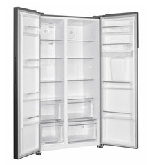 Šaldytuvas dvigubomis durimis No Frost HSBS-HM529NFXWDE++ HEINNER