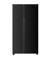 Šaldytuvas dvigubomis durimis, No Frost, HSBS-HM532NFBKE++ HEINNER