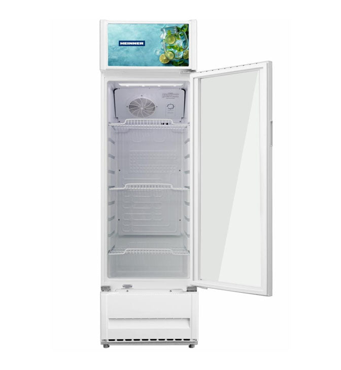 Šaldytuvas (VITRININIS) showcase HSC-M213WHB HEINNER