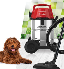 Galingas buitinis /statybinis dulkių siurblys 1400W, 21L HVC-MWD1400RD HEINNER