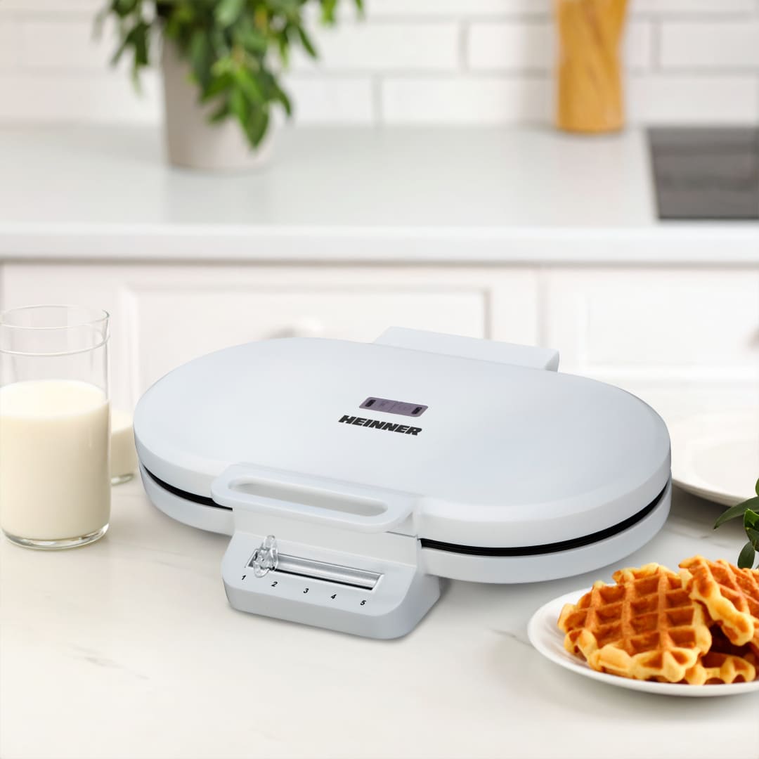 Vaflių kepimo aparatas 1400W HWF-F14002WH HEINNER