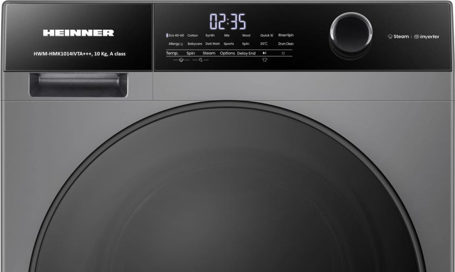 Skalbimo mašina 10kg HWM-HMK1014IVTA+++ HEINNER
