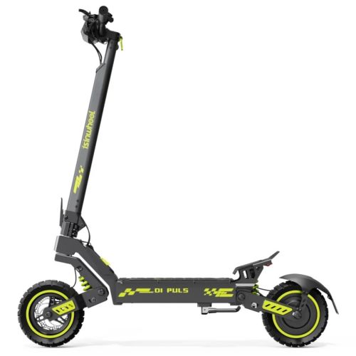 isinwheel D1 Plus Premium elektrinis paspirtukas 48v, 15Ah, 1200 W, 60km Range,, juoda spalva