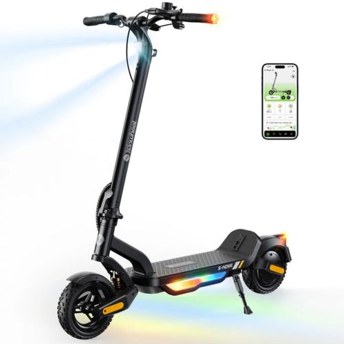 isinwheel S Nova Premium elektrinis paspirtukas 36v, 7,8Ah, 600 W, 30km Range,, pilka spalva