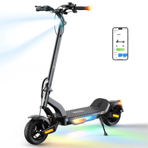 isinwheel S Nova Pro Premium elektrinis paspirtukas 48v, 13Ah, 500 W, 30km Range,, pilka spalva
