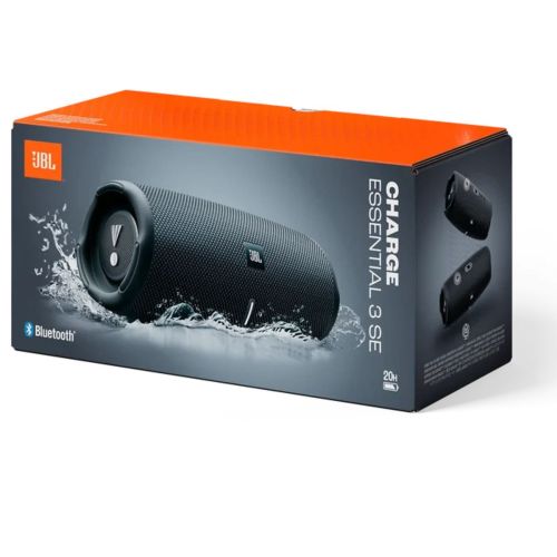 JBL Charge Essential 3 SE Bluetooth belaidė kolonėlė, juoda spalva