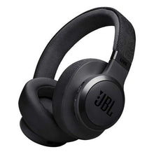 JBL LIVE 770NC Bluetooth belaidės ant ausų dedamos ausinės, juoda spalva