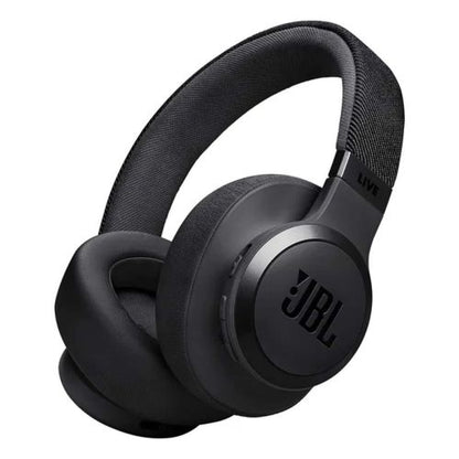 JBL LIVE 770NC Bluetooth belaidės ant ausų dedamos ausinės, juoda spalva