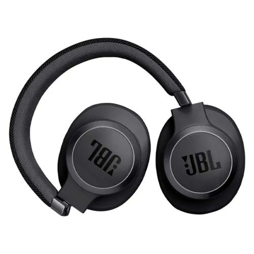 JBL LIVE 770NC Bluetooth belaidės ant ausų dedamos ausinės, juoda spalva