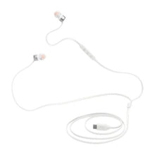 JBL Tune 310C Pure Bass į ausis ausinės, (Type-C),, balta spalva