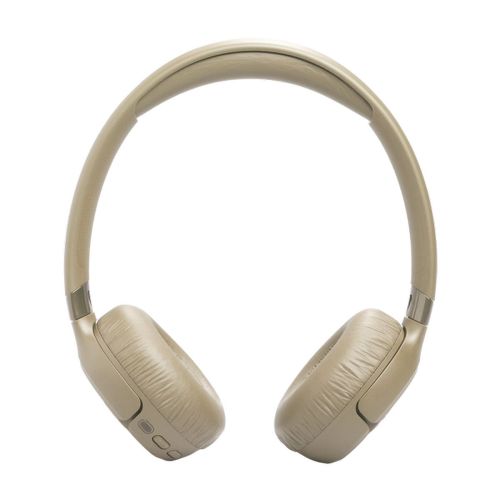 JBL Tune 680NC Bluetooth belaidės ant ausų dedamos ausinės, smėlio spalva