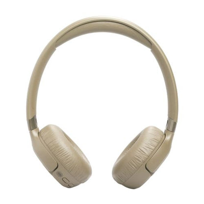JBL Tune 680NC Bluetooth belaidės ant ausų dedamos ausinės, smėlio spalva