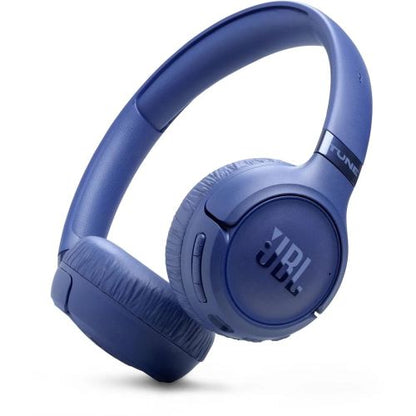 JBL Tune 680NC Bluetooth belaidės ant ausų dedamos ausinės, mėlyna spalva
