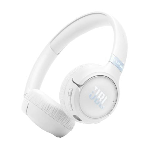 JBL Tune 680NC Bluetooth belaidės ant ausų dedamos ausinės, balta spalva