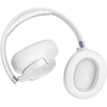 JBL Tune 780NC Bluetooth belaidės ant ausų dedamos ausinės, balta spalva