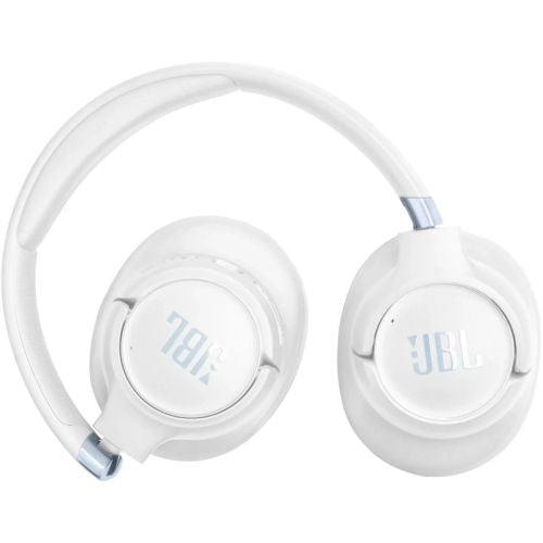 JBL Tune 780NC Bluetooth belaidės ant ausų dedamos ausinės, balta spalva