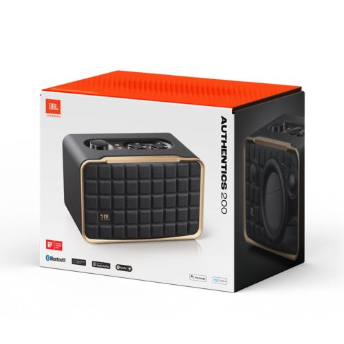 JBL Authentics 200 Bluetooth kolonėlė / Copper, juoda spalva, pažeista tik pakuotė