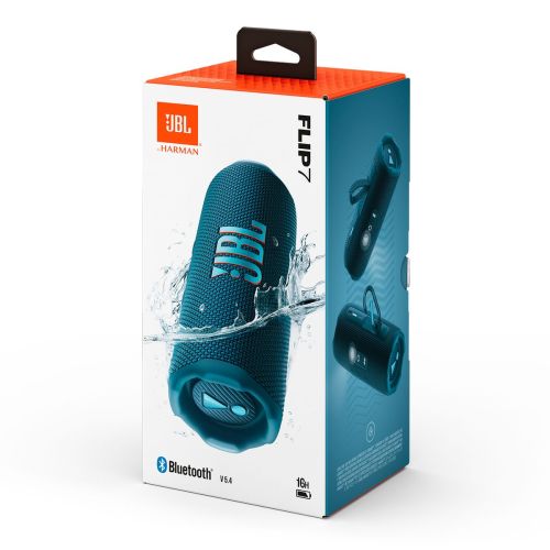 JBL Flip 7 Bluetooth belaidė kolonėlė, mėlyna spalva