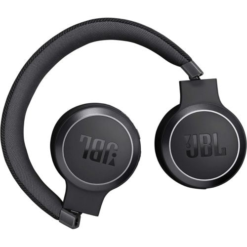 JBL Live 670NC Bluetooth belaidės ant ausų dedamos ausinės, juoda spalva
