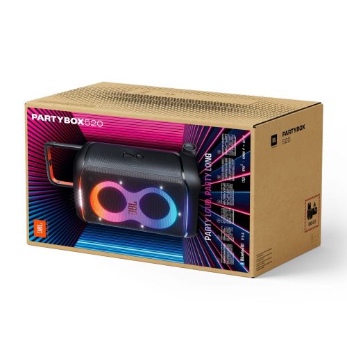 JBL Partybox 520 Bluetooth kolonėlė, juoda spalva