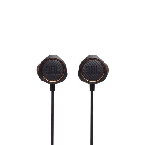 JBL Quantum 50 laidinis į ausis Gaming ausinės su mic, juoda spalva