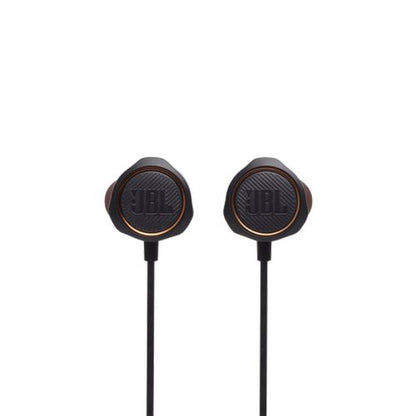 JBL Quantum 50 laidinis į ausis Gaming ausinės su mic, juoda spalva