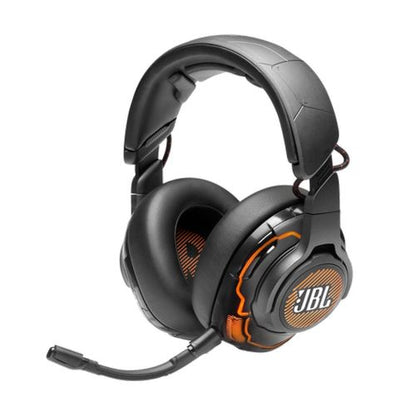 JBL Quantum One laidinis ausis apgaubiančios Professional PC Gaming Headset, juoda spalva