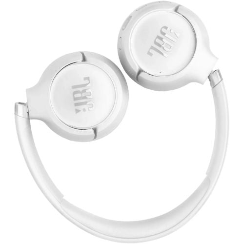 JBL Tune 530BT Bluetooth belaidės ant ausų dedamos ausinės, balta spalva
