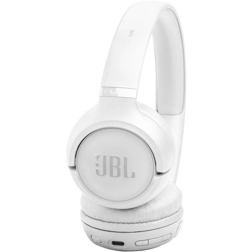 JBL Tune 530BT Bluetooth belaidės ant ausų dedamos ausinės, balta spalva